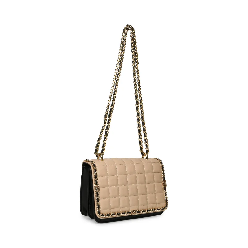ستيف مادن Steve madden cores black/tan shoulder bag